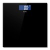 Báscula Digital Cuadrada Pesa Hasta 180 Kg (Negro)