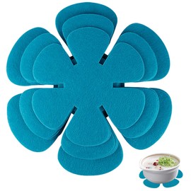 12 x Blue Pan Protectors 3 Different Sizes Dividers for Protecting and Separating Pots and Pans