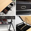 DlandHome Adjustable Drafting Table Craft Table Drawing Desk Hobby Table