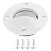 Universal Transom Drain Scupper Valve Deck Mount Bung Stopper Marine