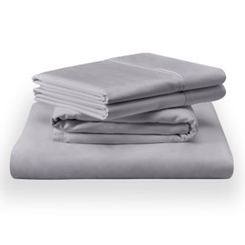 TEMPUR Classic Cotton Sheet Set Cool Gray - Split Cal King