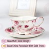 BTaT- Tea Cups and Saucers, Set of 6, 8 oz,