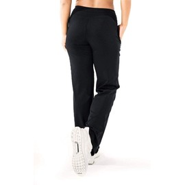 Yogipace 29"/31"/33"/35", Petite/Regular/Tall Women's Quick Dry Travel Pants Lycra Everyday Pant with Zipper Pockets