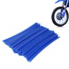 72-Pack Universal Spoke Protector Guards for Bikes, Motorcycles, Wheelchairs &