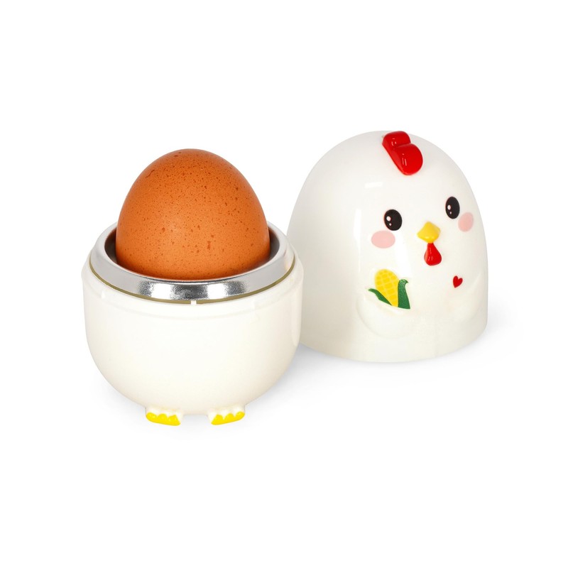 Legami - Cuociuovo per Microonde Gallina Egg-cellent!, per cuocere le
