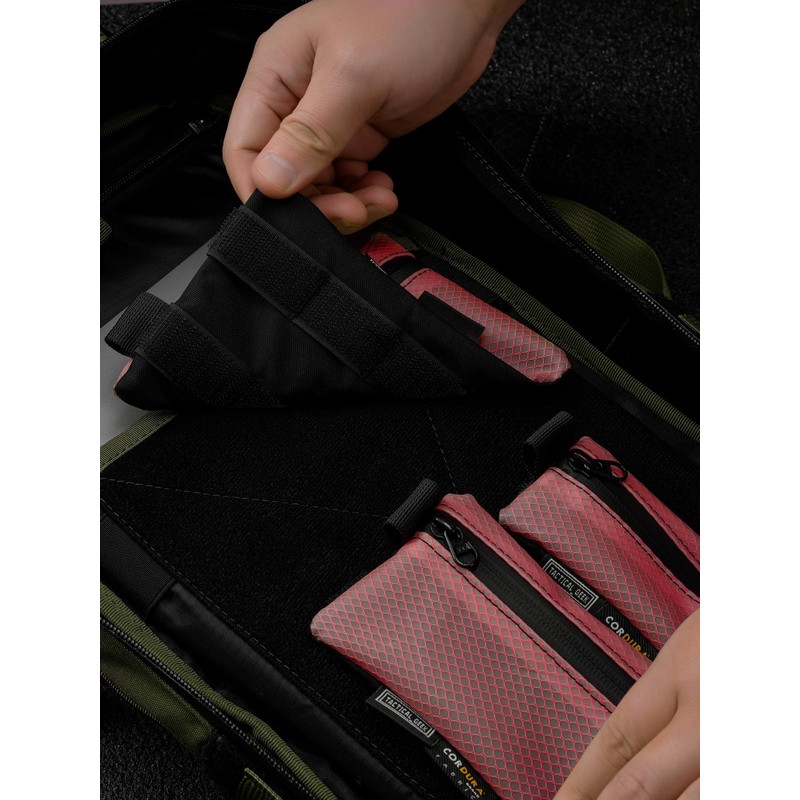 TACTICAL GEEK Storage A5 EDC Storage Pouch Set, Multi-Purpose Hook