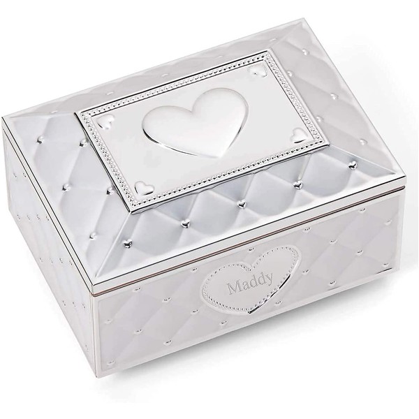 Lenox Childhood Memories Ballerina Jewelry Box Personalized, Custom Engraved Musical Jewelry Organizer for Girls