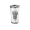Enoki Mushrooms Edible Fungi Stainless Steel Insulated Tumbler