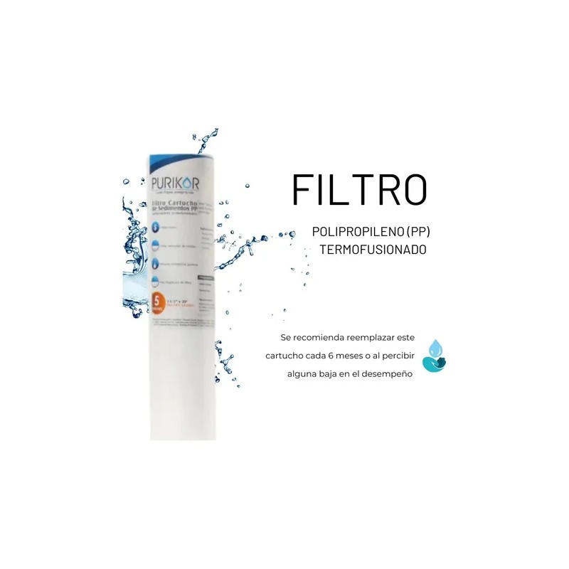 2 Portafiltros Pkpfa10x.75p , Sedimento Y Carbon Activado