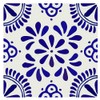 Poromoro Spanish Portuguese Azulejo Style Backsplash Peel and Stick Tile
