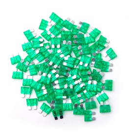 100Pcs 30 Amp Fuses Stanbdard Fuse, 30A Car Fuse Blade for Automotive, Truck, Boat, Motorcycle