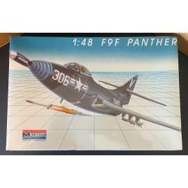 Monogram (kit 5456) F9F Panther 1:48 (1990 release) Brand New: Factory Sealed