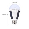 Solar Panel LED Light Bulb Portable Waterproof Indoor/Outdoor Hiking Camping