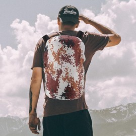 M METERXITY 2 Pack Backpack Rain Cover - Waterproof Lightweight Cover, Apply to Cycling/Hiking/Mountain Climbing (8-15L, XS, Desert Camo)