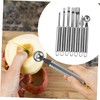 WHAMVOX Manual Fruit Core Remover Berry Core Slicer Apple Corer