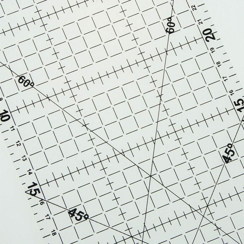 SUPERTOOL Quilting Ruler 1 Piece Patchwork Ruler 30x15cm High Quality