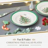 Spode Christmas Tree Salad Plate | Set of 4 Plates