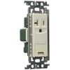 Panasonic WTF19313WK Grounding Outlet with Embedded Earth Terminal for Both