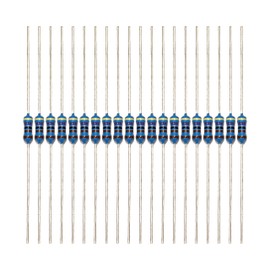 4.7K Ohm Resistor, 1/4 W, 1% (Pack of 20)