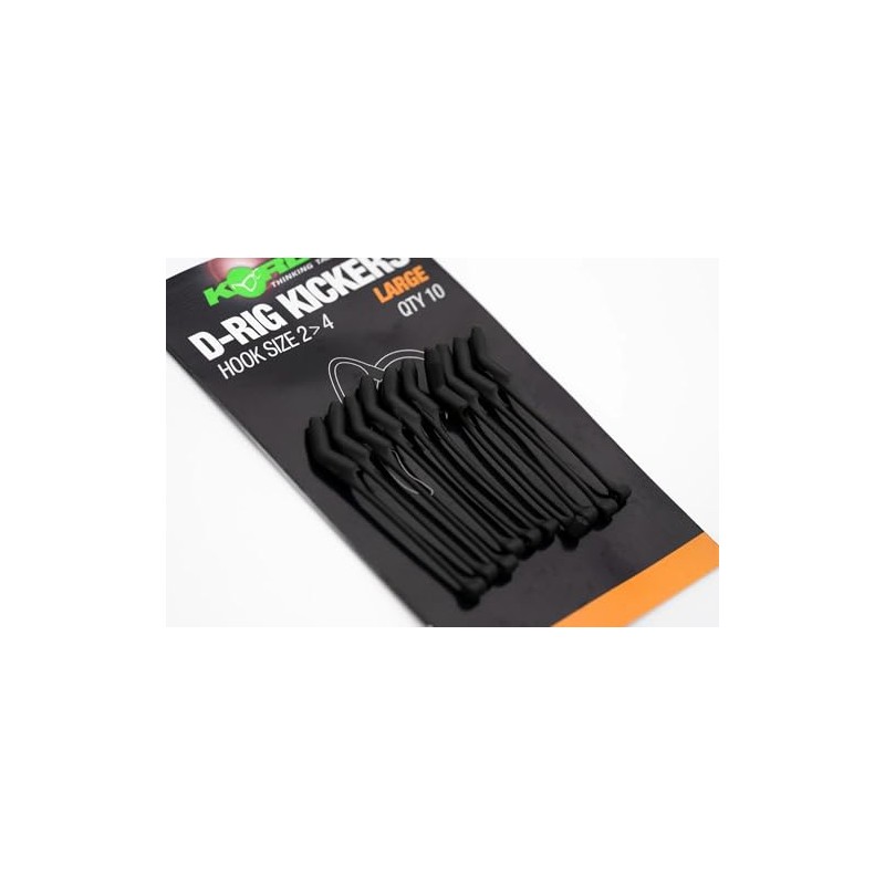 Korda D Rig Kickers: Large | Pre-tied Carp Fishing Rigs