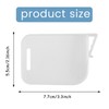16 Counts Fridge Drawer Divider,Clear Refrigerator Organizer Bins Partition,Storage Baskets