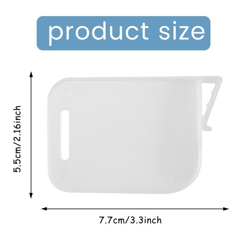 16 Counts Fridge Drawer Divider,Clear Refrigerator Organizer Bins Partition,Storage Baskets