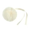 Trimits Faux Fur Pom Pom Medium 6cm Assorted Colours Cream