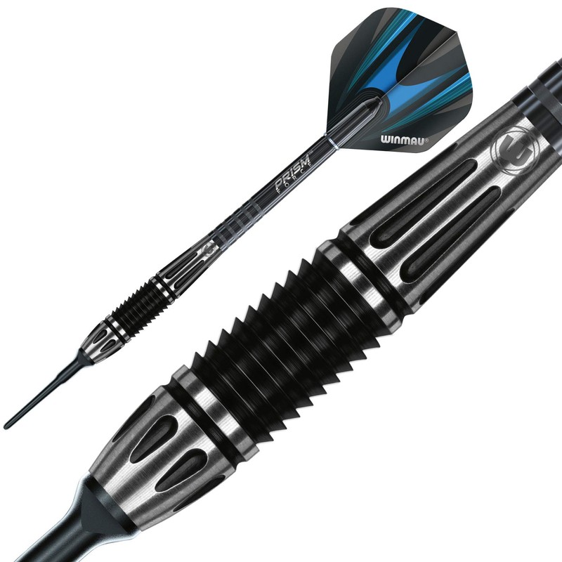 WINMAU Majestic Tungsten Softip Darts Set 20g with Prism Flights