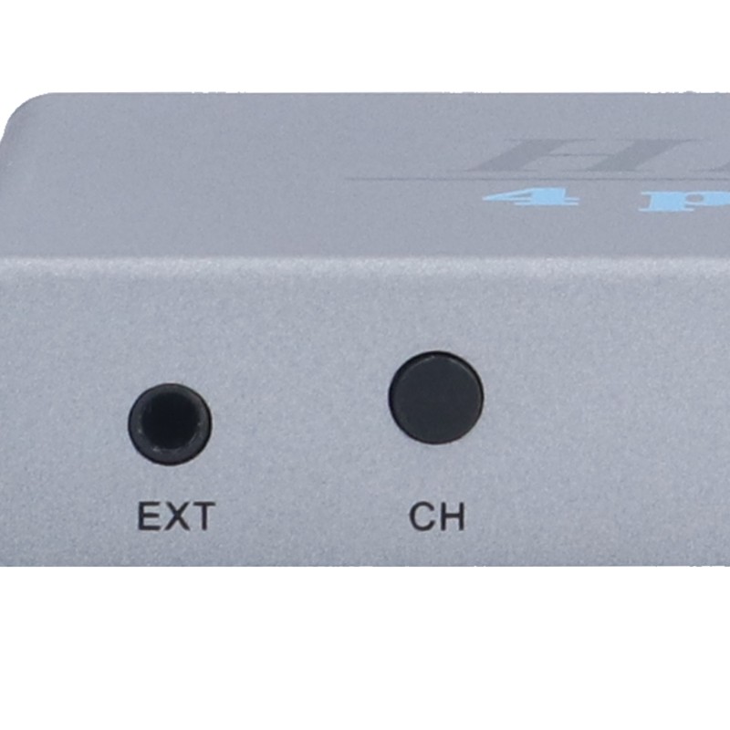 KVM Switch 4 Input 1 Output 4 Port HighDefinition Multimedia