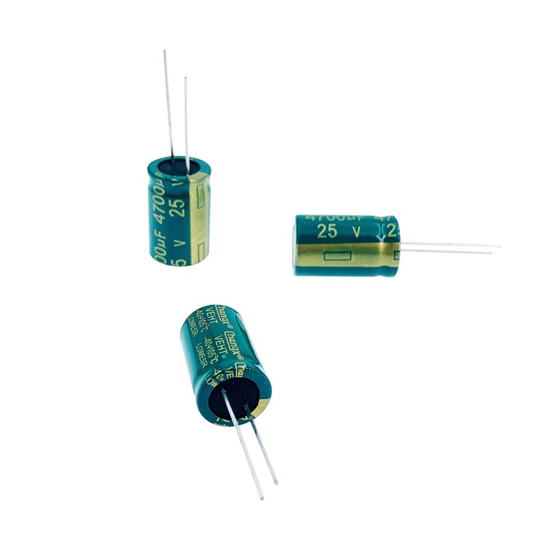 PENGLIN 10pcs Electrolytic Capacitors Aluminum Electrolytic Capacitors Radial 25V 4700UF