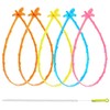 PXBSNB 6 PCS Drain Snake, Flexible Shower Drain Unblocker Tool,