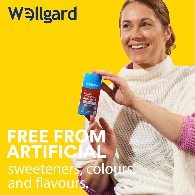 Wellgard Vegan Vitamin B12 Gummies – High Strength B12 Supplement