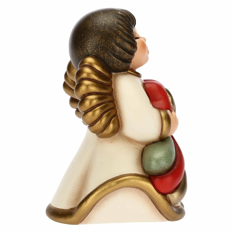 THUN, Angel Limited Edition Ceramic Hand-Decorated Small Version Christmas Wishes