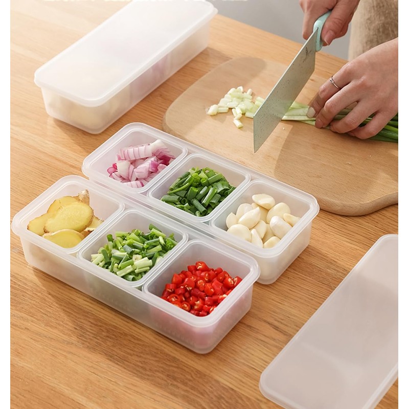 Frisence Food Fridge Storage Container Vegetable Colander Small Refrigerator Storage