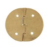 10pcs Mini Antique Hinges Round Exquisite Retro Design Corrosion Resistance