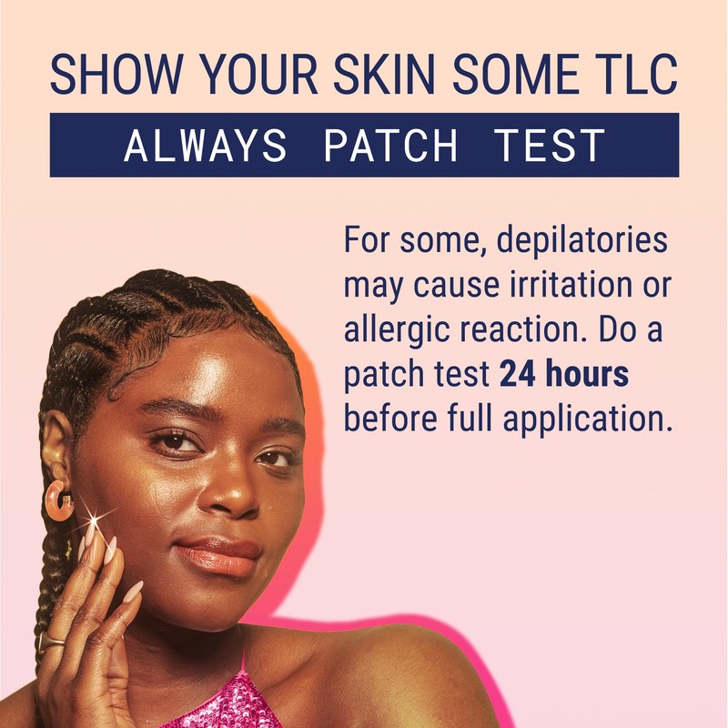 Nair Hair Remover Moisturizing Face Cream, with Sweet Almond Oil,