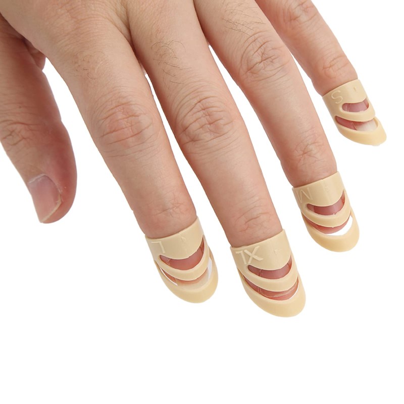 Guitar Picks, 4Pcs Thumb Picks Finger Pick Pack Guitar Finger