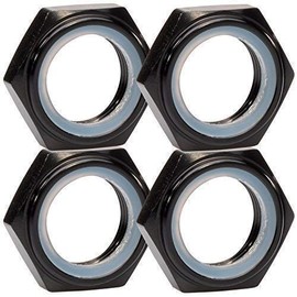1:8 Wheel nuts Stop nuts black 17 mm 6-Edge 4 Set partCore 310015