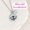 Bee Necklace, Bee Jewelry for Women, Bumblebee Pendant, Custom Necklace