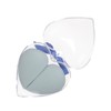 IWOWHERO Heart Shape Makeup Sponge Set Wet Dry Dual Purpose