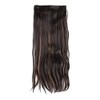 Stasia Street 24-Inch Crimped Clip-In Korean Synthetic Breatheable Hair Extensions