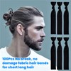 79STYLE 100pcs Elastic Hair Ties No Crease Ouchless Ribbon Ponytail