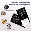 White Luxe Charcoal Teeth Whitening Strips - Coconut Oil &