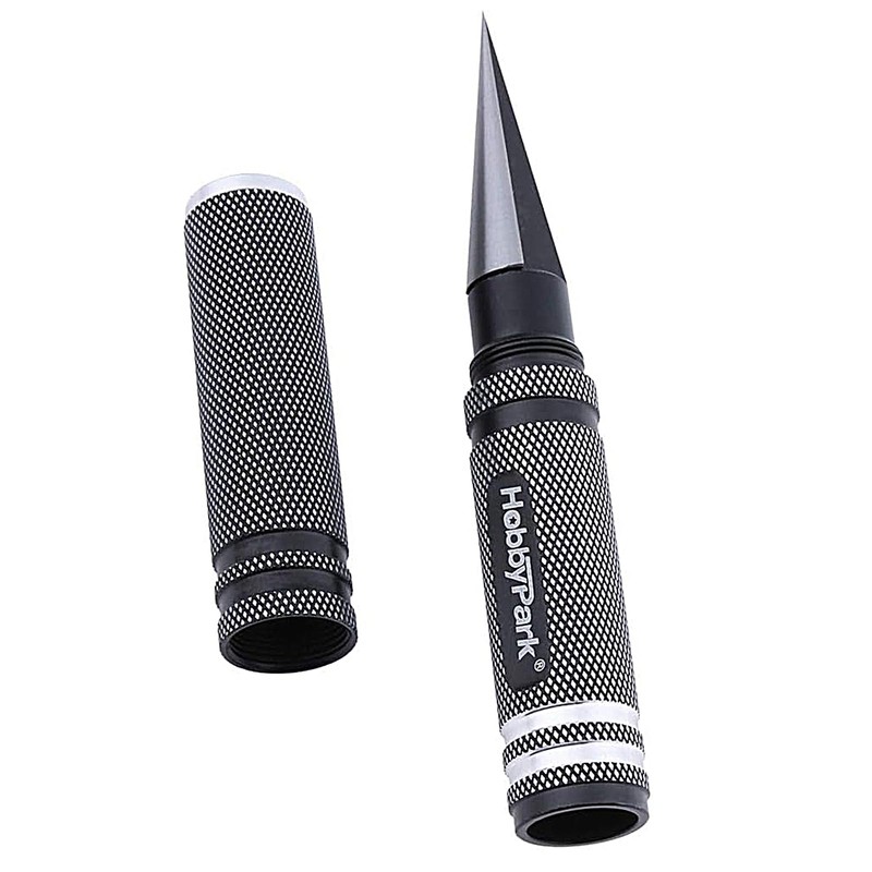Hobbypark 0-14mm Hole Puncher Reamer w/Sleeve and Curved Scissors Set