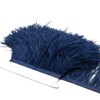 YEQIN 2 Yards Natural & Soft Ostrich Feathers Fringe Trims
