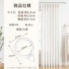 Curtain Rings, Sliding Rings, 32 Pieces, Inner Diameter about 1.4