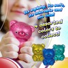 JA-RU Glitter Gummy Bear Toy (8 Bears Assorted) Mochi Squishy