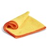 Spontex Microfibre x4, Orange, Yellow, Light Blue, Fuchsia