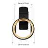 Tongdejing 52mm Clip-on CPL Phone Camera Lens Filter, Universal CPL