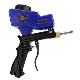 Sandblasting Gun, Portable Pneumatic Gravity Sand Blasting Gun for All Blasting Projects, Removing Paint, Stains, Rust, Dirt on Surfaces and Pool Cleaning